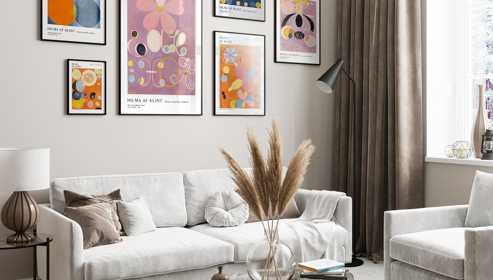 Hilma af Klint Affiches Affiches et Poster mural